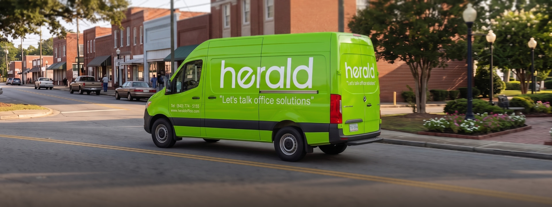 Los depósitos de Herald en las Carolinas